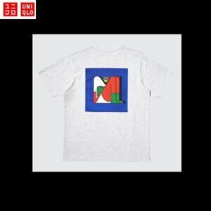 UNIQLO UTGP2025 x TATE MODERN UT Short Sleeve Graphic T-Shirt, Grey, Medium